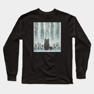 Cat in The Woods Long Sleeve T-Shirt